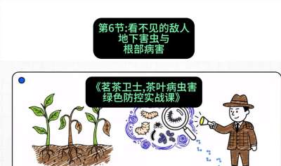 第06节：看不见的敌人&mdash;&mdash;地下害虫与根部病害，课程：《茗茶卫士&mdash;&mdash;茶叶病虫害绿色防控实战课》#识农AI
